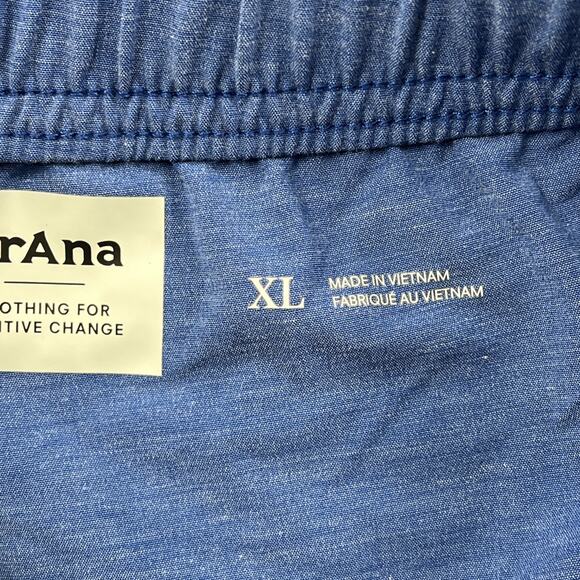 NEW Prana L Mens 8" Metric E-Waist Board Shorts‎ Blue Swim UPF50+ - Picture 10 of 13